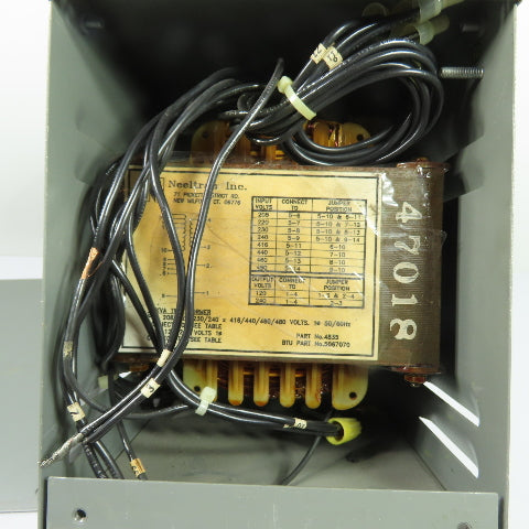 Neeltran 5067070 4835 2KVA 1Ph Transformer 208/480V Pri 120/240V Sec