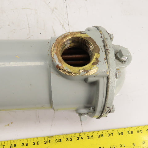 American Industrial 0102 AB-1002-C6-TP Heat Exchanger 300PSI Tube 150PSI Shell