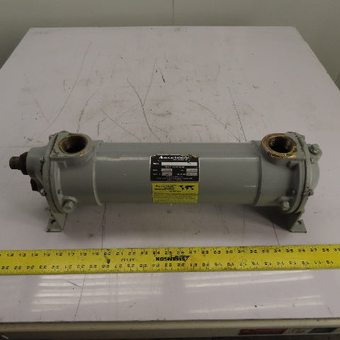 American Industrial 0102 AB-1002-C6-TP Heat Exchanger 300PSI Tube 150PSI Shell