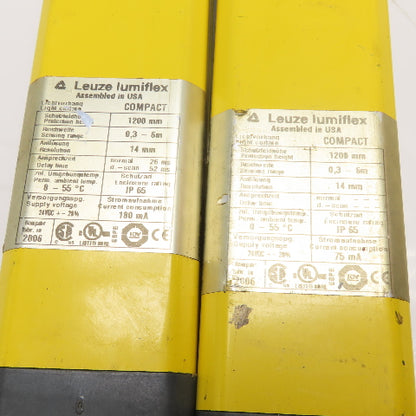 Leuze CR14-1200BH CT14-1200BH Light Curtain Transmitter & Receiver Set 24VDC