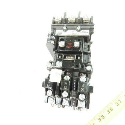 Allen-Bradley 509-BOD Ser B Size 1 Motor Starter 600VAC 27A 120V Coil