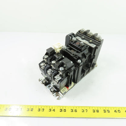 Allen-Bradley 509-BOD Ser B Size 1 Motor Starter 600VAC 27A 120V Coil