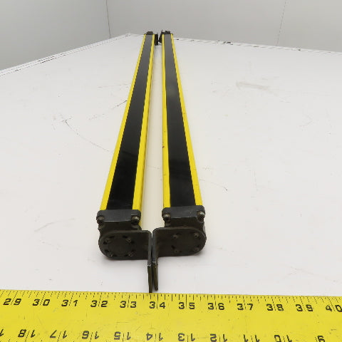 Allen-Bradley T4K0960YD 440L Safety Light Curtain Transmitter Receiver Pair