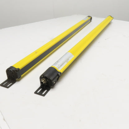 Allen-Bradley T4K0960YD 440L Safety Light Curtain Transmitter Receiver Pair