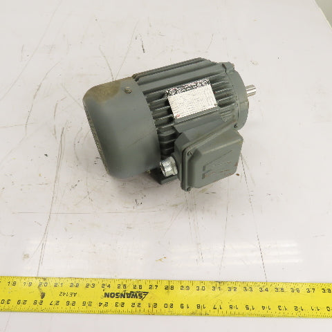 WorldWide Electric WWEI-12-145T 1HP Electric Motor 230/460V 3Ph 1145RPM 145T Fr.