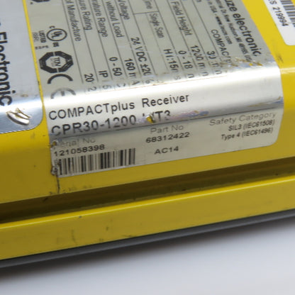 Leuze 68312422 CPR30-1200/T3 Light Curtain Receiver 24VDC 1200mm