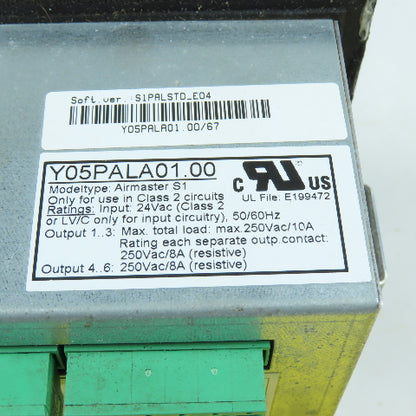Airmaster Y05PALA01.00 Air Compressor Controller Display Panel 24VAC