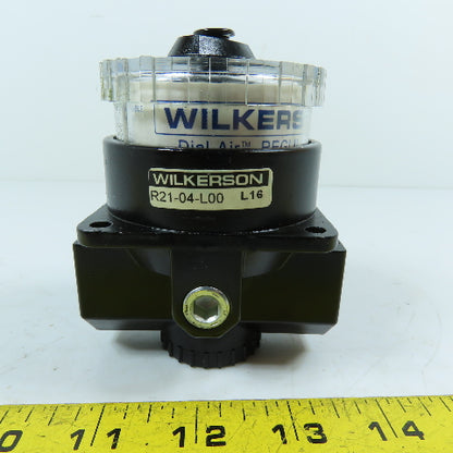 Wilkerson R21-04-L00 1/2" NPT Dial-Air Pneumatic Pressure Regulator 2-40 PSI