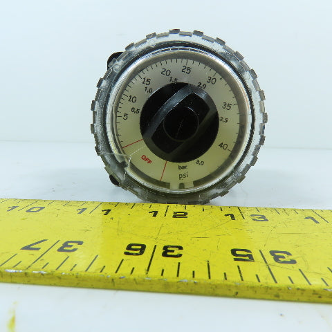 Wilkerson R21-04-L00 1/2" NPT Dial-Air Pneumatic Pressure Regulator 2-40 PSI