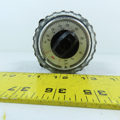 Wilkerson R21-04-L00 1/2" NPT Dial-Air Pneumatic Pressure Regulator 2-40 PSI