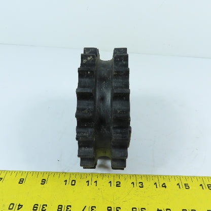Rexnord NS820-21T No 820 Two Strand Chain Sprocket 1" Bore 21-Tooth