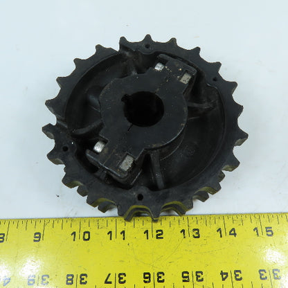 Rexnord NS820-21T No 820 Two Strand Chain Sprocket 1" Bore 21-Tooth