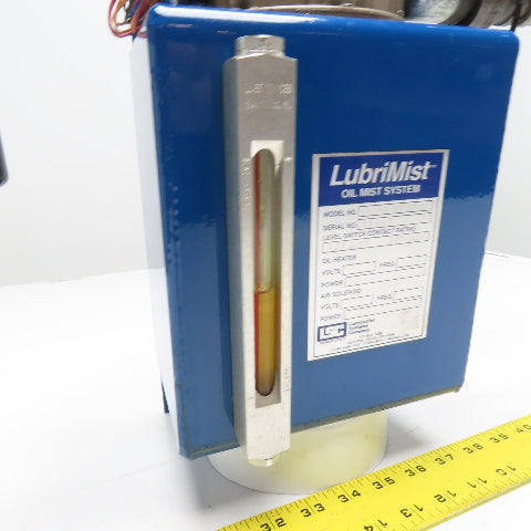 Lubrication Systems Inc. VM40DCXCX Lubrimist 120V 1 Gallon Mist Lubricator