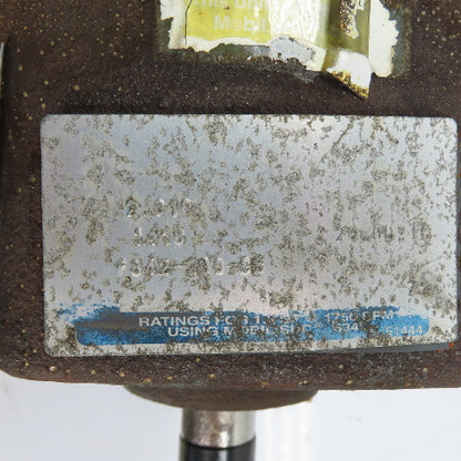Boston Gear 1HP Inline Gear Motor 208-230/460V 3Ph 1725RPM 56C 20:1 Ratio