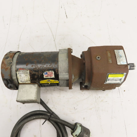 Boston Gear F842B-20S-B5 1/3HP AC Gear Motor 20:1 Ratio 86RPM 3Ph 230/460V