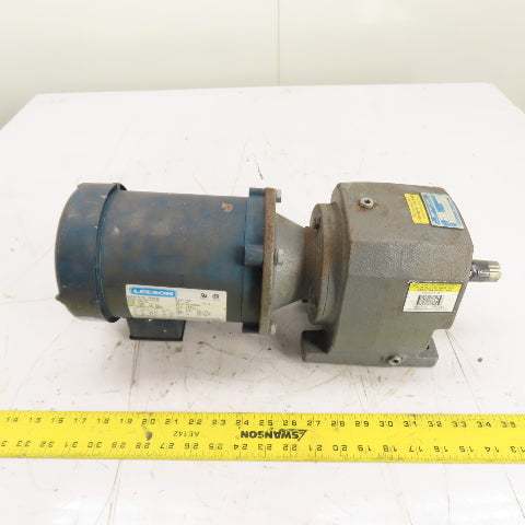 Boston Gear F842B-20K-B5-M1 20.548:1 Ratio Inline Gear Motor 3Ph 230/460V 1/2HP
