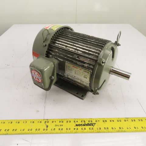 U.S. Motors A896A 3HP AC Electric Motor Unimount 230/460V 3Ph 182T Frame 3490RPM