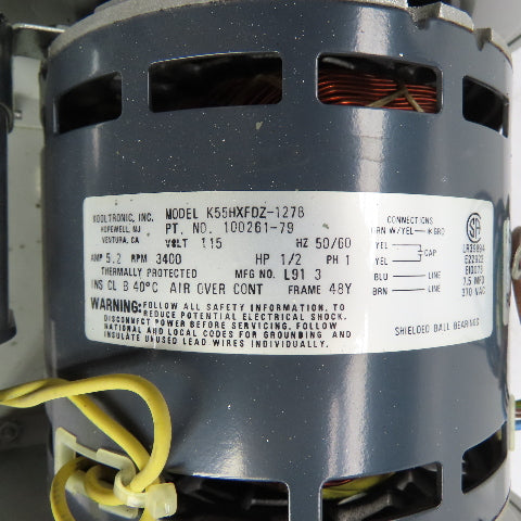 Seing AE-VFFH 4/3HP AC Electric Motor 460V 3Ph 100L Frame 3460/1730RPM