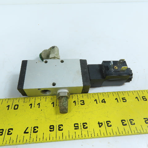 Parker P2LBZ392ESNDBB53 3/2 NC Pneumatic Solenoid Valve 1/4 NPT 120VAC