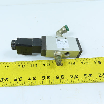 Parker P2LBZ392ESNDBB53 3/2 NC Pneumatic Solenoid Valve 1/4 NPT 120VAC