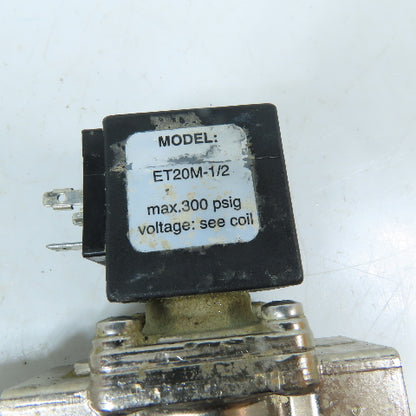 Granzow* BDVC8110AY ET20M-1/2 1/2" NPT 2-Way Solenoid Auto Drain Valve 110/120V