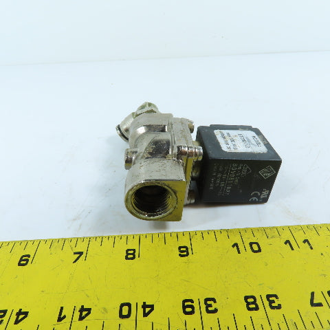 Granzow* BDVC8110AY ET20M-1/2 1/2" NPT 2-Way Solenoid Auto Drain Valve 110/120V