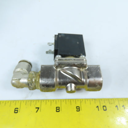 Granzow E4B19-00V-01 1/2" 2-Way Pilot Operated Solenoid Valve 110-120V