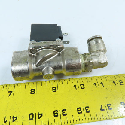 Granzow E4B19-00V-01 1/2" 2-Way Pilot Operated Solenoid Valve 110-120V