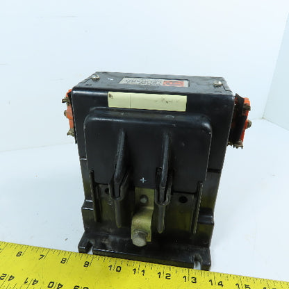 Ward Leonard Reliance 78093-R 180A 2-Pole DC Contactor 600VDC 120V Coil