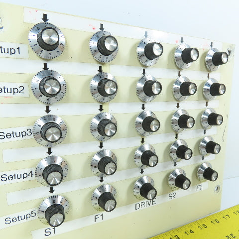 PEC RV4NAYSD502A 25-Position 5K Ohm Precision Potentiometer Setup Board