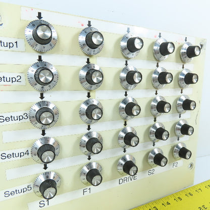 PEC RV4NAYSD502A 25-Position 5K Ohm Precision Potentiometer Setup Board