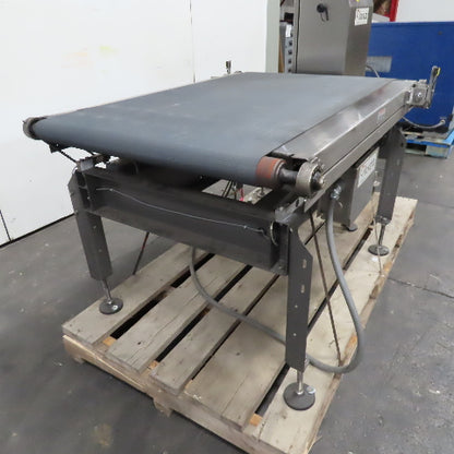 Thermo Scientific 1000LBS. Checkweigher Conveyor 68.5FPM 30" x 50 AS/IS