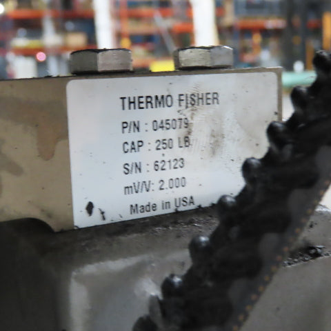 Thermo Scientific 1000LBS. Checkweigher Conveyor 68.5FPM 30" x 50 AS/IS