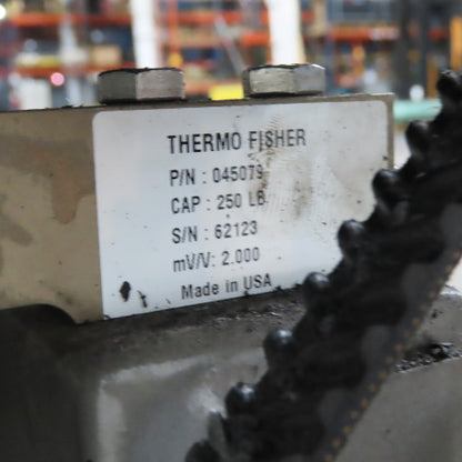 Thermo Scientific 1000LBS. Checkweigher Conveyor 68.5FPM 30" x 50 AS/IS