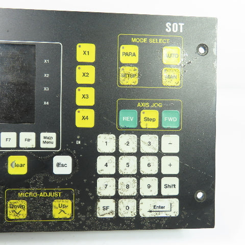 Indramat 244972 SOT 02 E1R-CR Operator Interface Control Panel