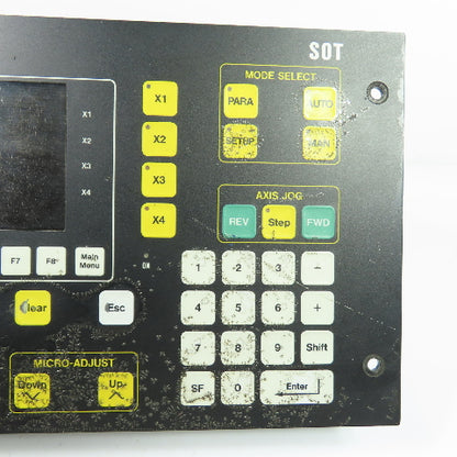 Indramat 244972 SOT 02 E1R-CR Operator Interface Control Panel