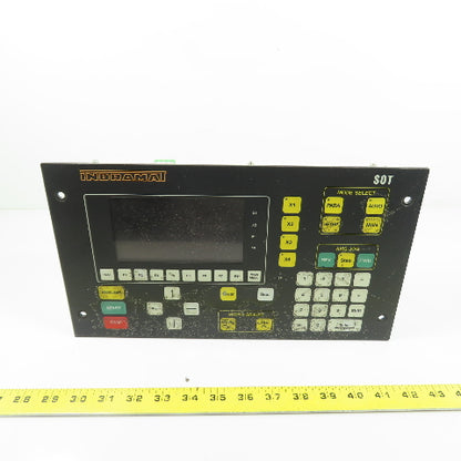 Indramat 244972 SOT 02 E1R-CR Operator Interface Control Panel