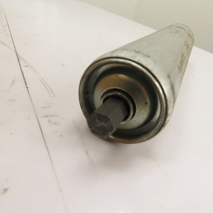 Galvanized Steel Gravity Conveyor Rollers 8-3/4" x 2" OD Lot Of 30