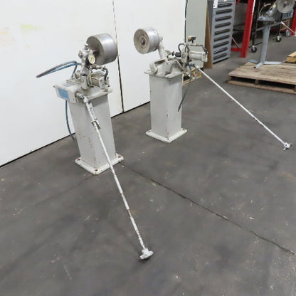 Hammond 6-A Air Tension Abrasive Belt Grinder Backstand Pair Left/Right