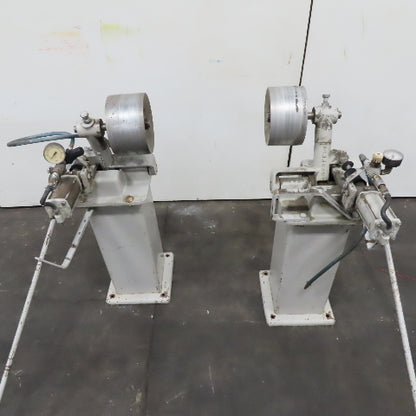 Hammond 6-A Air Tension Abrasive Belt Grinder Backstand Pair Left/Right