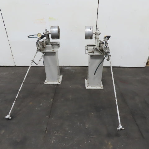 Hammond 6-A Air Tension Abrasive Belt Grinder Backstand Pair Left/Right