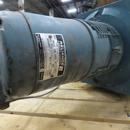 Reliance T28R1303C-XE TR 50HP DC Motor 500V 1750/2100RPM B2811AT Z Frame DPG