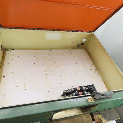 12" x 37.5" x 48" Electrical Enclosure W/ Backplate & Disconnect Switch