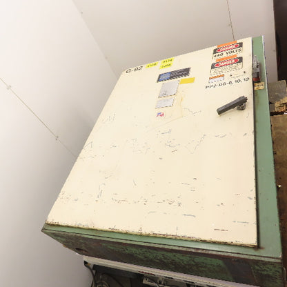 12" x 37.5" x 48" Electrical Enclosure W/ Backplate & Disconnect Switch