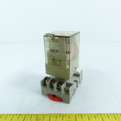 Allen Bradley 700-HA32A1-4 120VAC General Purpose Relay W/ Socket Base