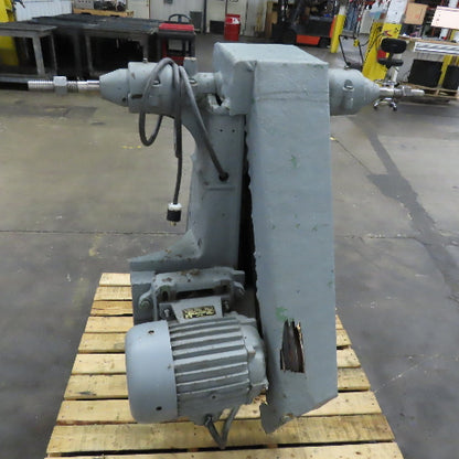 L'Hommedieu No. 16 5Hp 220/440V Pedestal Buffer Polishing Lathe Stand