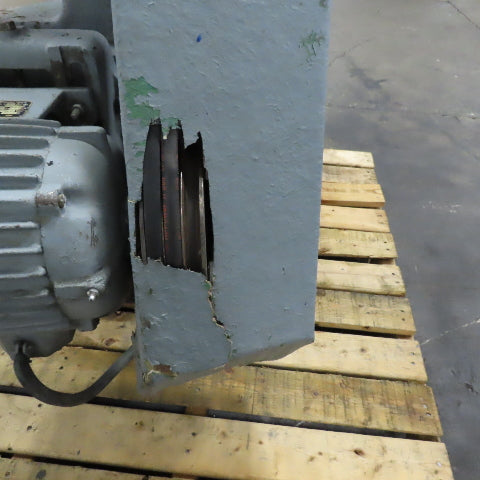 L'Hommedieu No. 16 5Hp 220/440V Pedestal Buffer Polishing Lathe Stand
