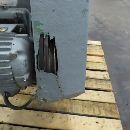 L'Hommedieu No. 16 5Hp 220/440V Pedestal Buffer Polishing Lathe Stand