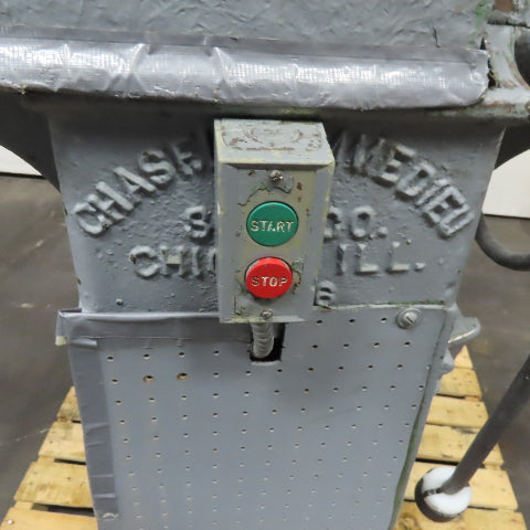 L'Hommedieu No. 16 5Hp 220/440V Pedestal Buffer Polishing Lathe Stand