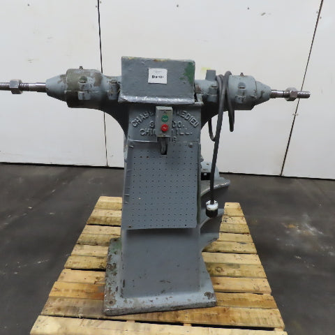 L'Hommedieu No. 16 5Hp 220/440V Pedestal Buffer Polishing Lathe Stand